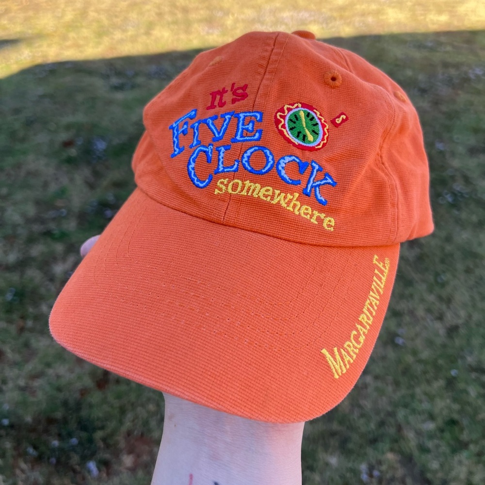 Neon Margaritaville Strapback Dad Hat